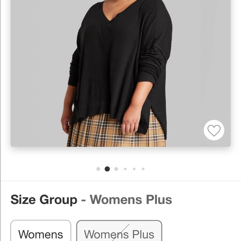 ISO Not Selling Wild Fable Top